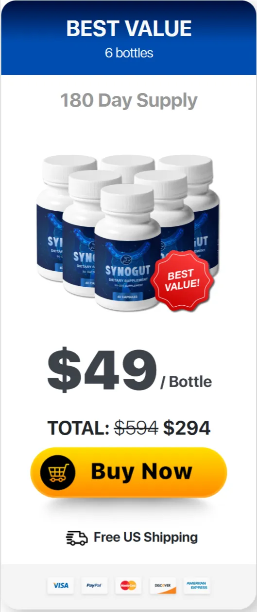 SynoGut price  6 bottle